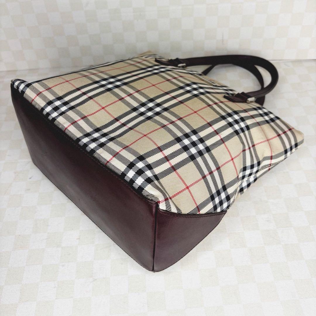 極美品　Burberryブルーレーベル　ハンドバッグ　M08