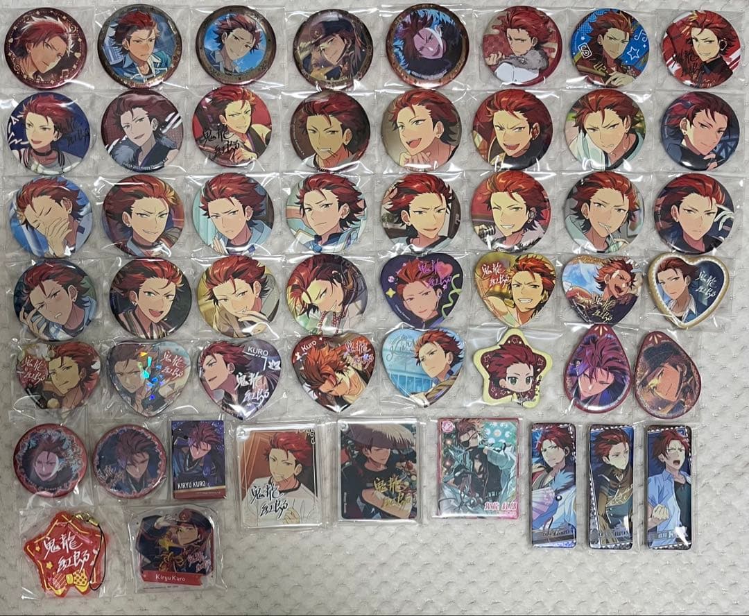 グッズまとめ 【缶バッジ類】 鬼龍紅郎