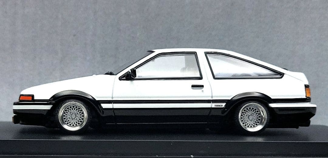 1/43　スプリンター　トレノ改　AE86　SSRメッシュ　アルミ製　深リム