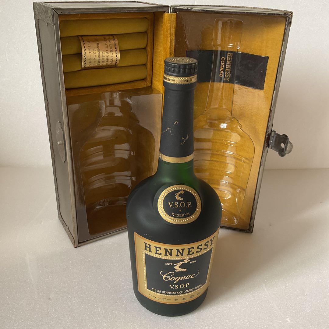 値下【希少】Hennessy V.S.O.P 750ml 専用ケース付き