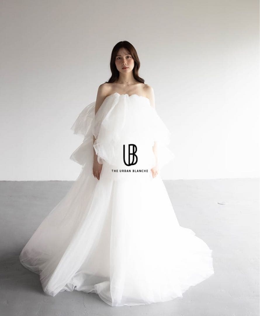 THE URBAN BLANCHE ウエディングドレス 前取りドレス