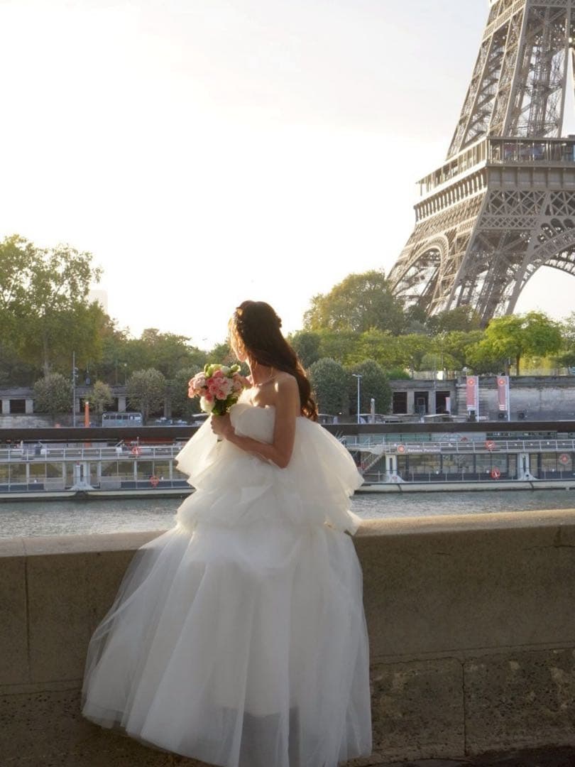 THE URBAN BLANCHE ウエディングドレス 前取りドレス