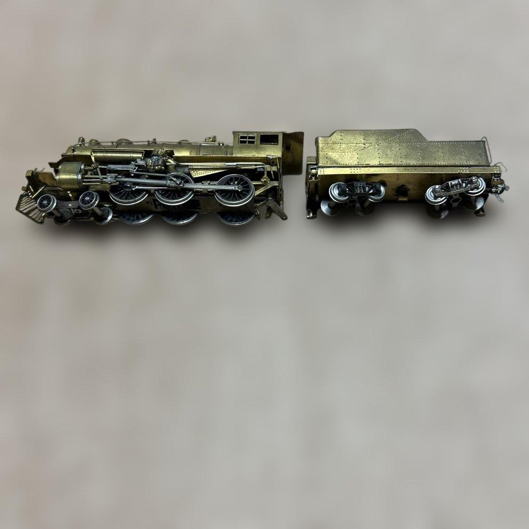 真鍮の蒸気機関車 HOゲージ