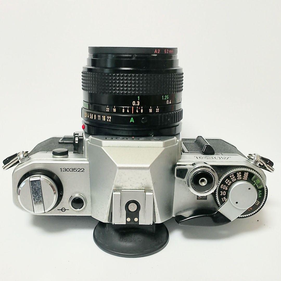 Canon　AE-1　フィルム一眼レフカメラ + レンズ 28mm F1:2.8