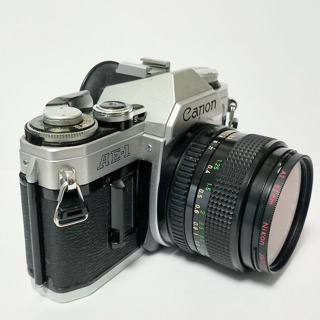 Canon　AE-1　フィルム一眼レフカメラ + レンズ 28mm F1:2.8