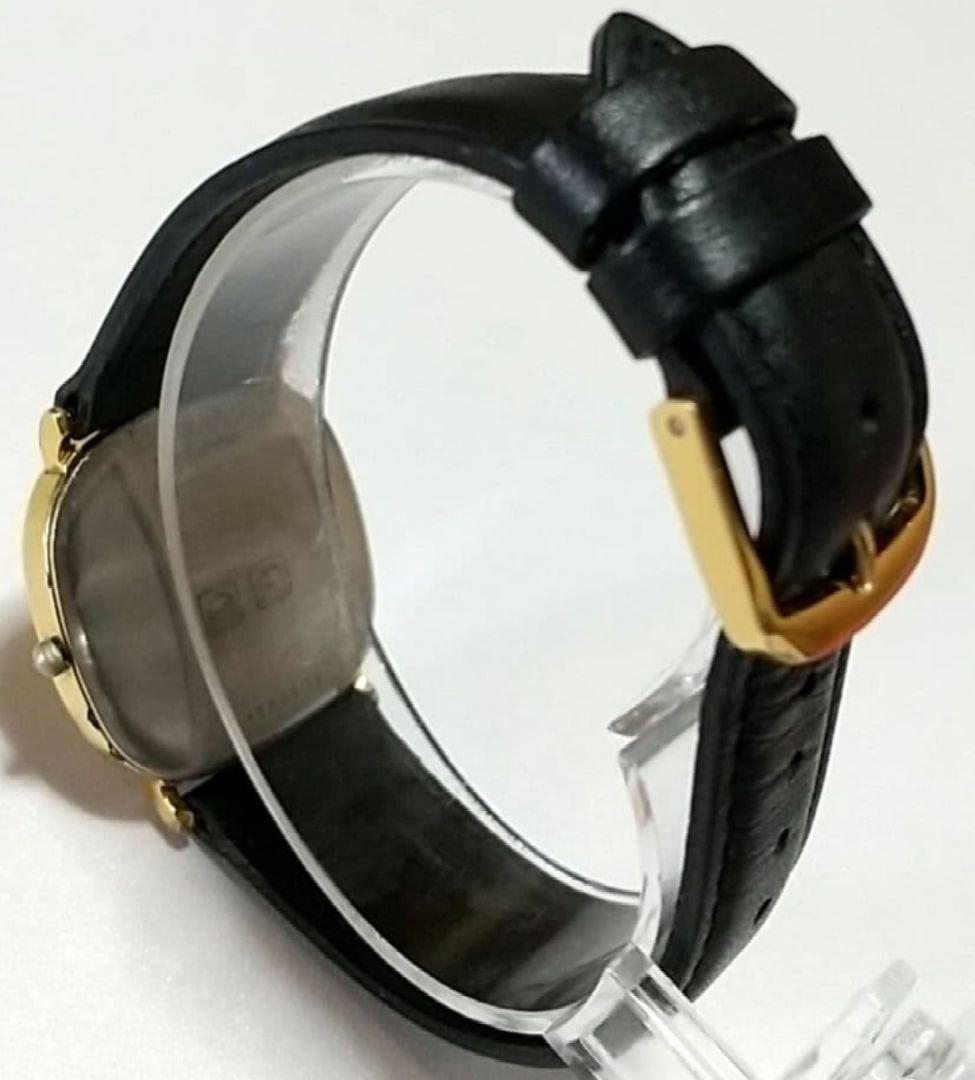 出品は1/4まで！最終値下げ！ロンジン クオーツ メンズ腕時計 ベルト社外品