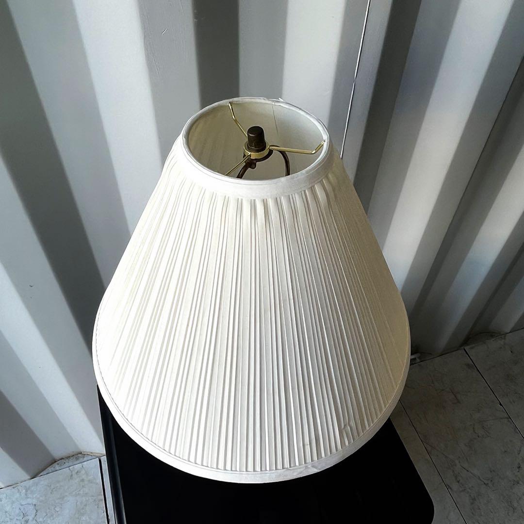 取付無料！高級ヨーロピアンアンティーク 大理石天板ライト付きナイトサイドテーブル