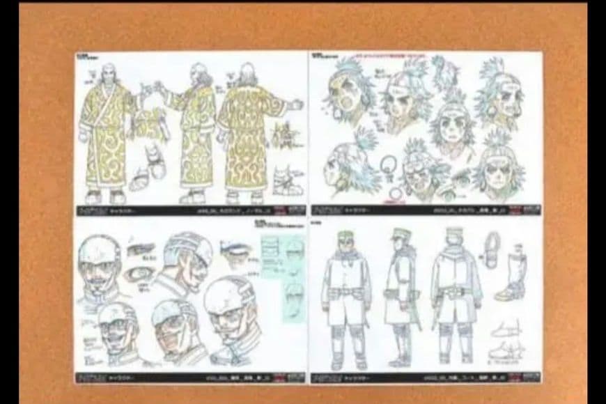 ゴールデンカムイ設定資料セット