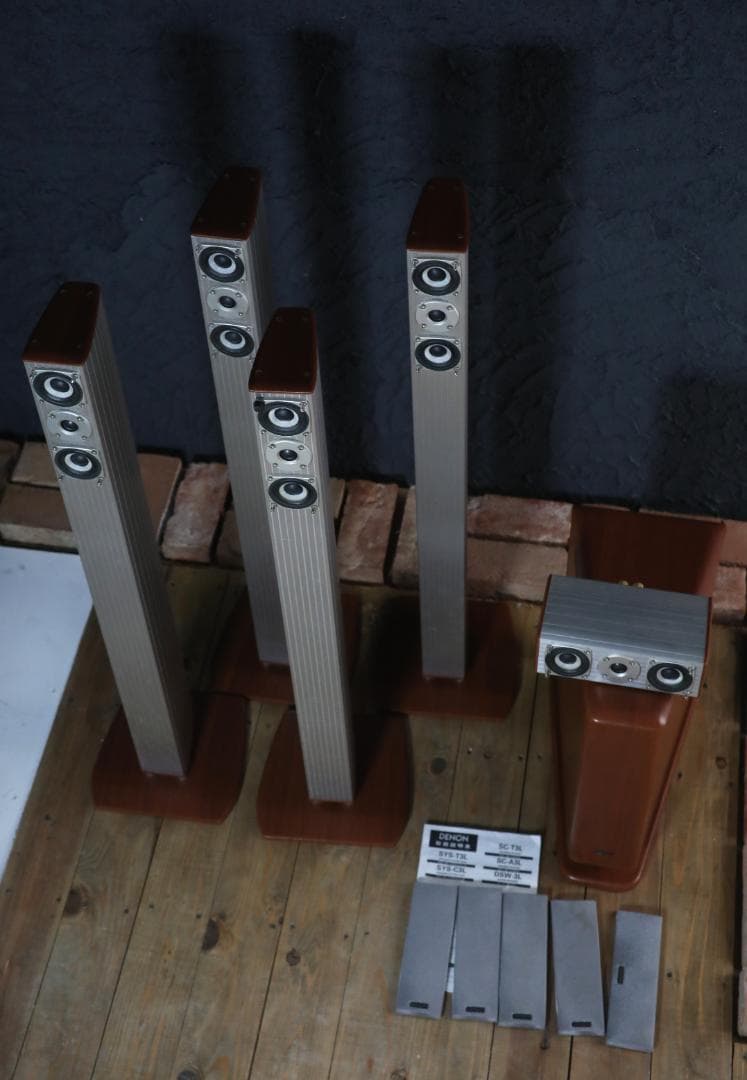 DENON フロア型スピーカーセット スーパーウーファー等