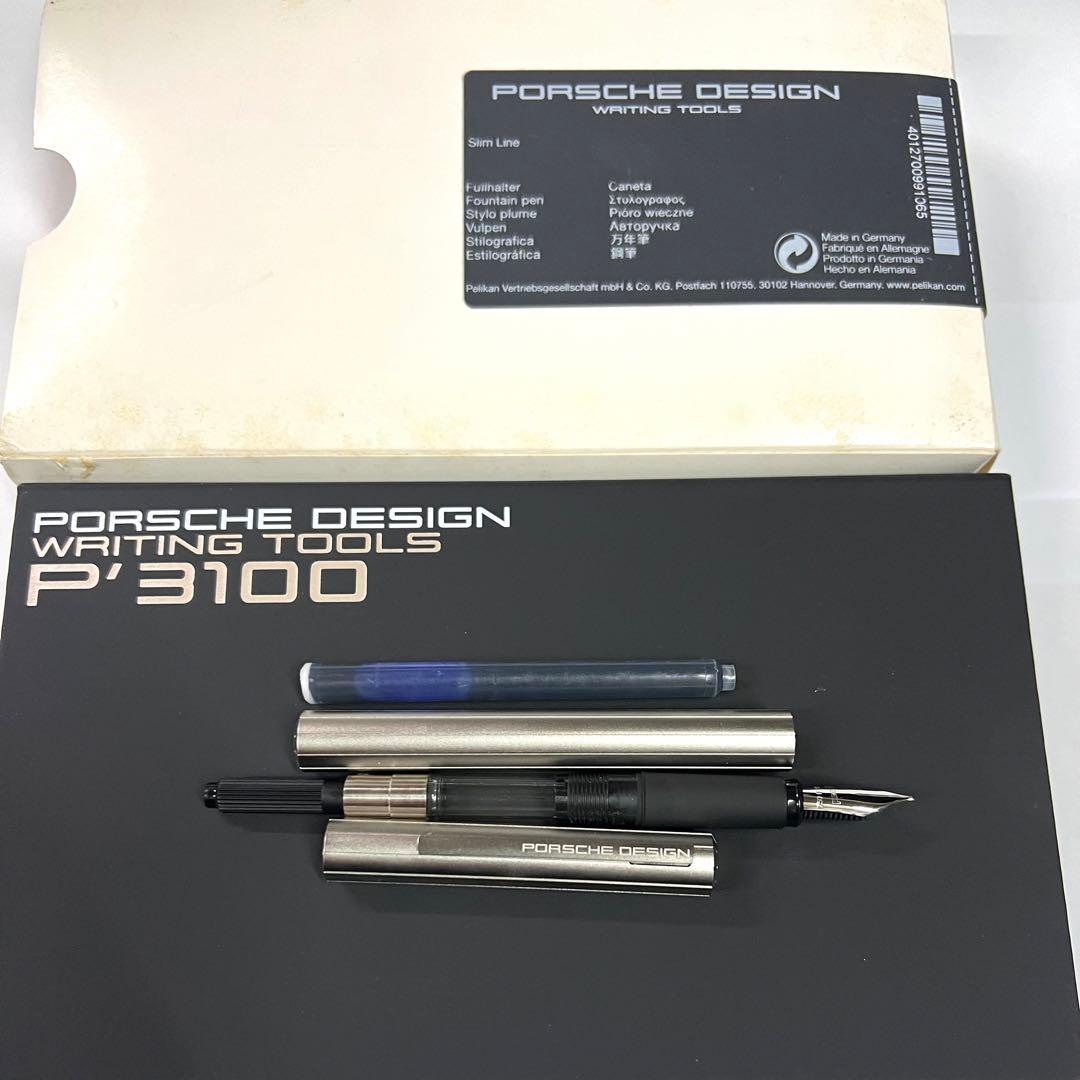 ポルシェデザイン 万年筆 スリムライン P3125_SLIM ⑤ SP127