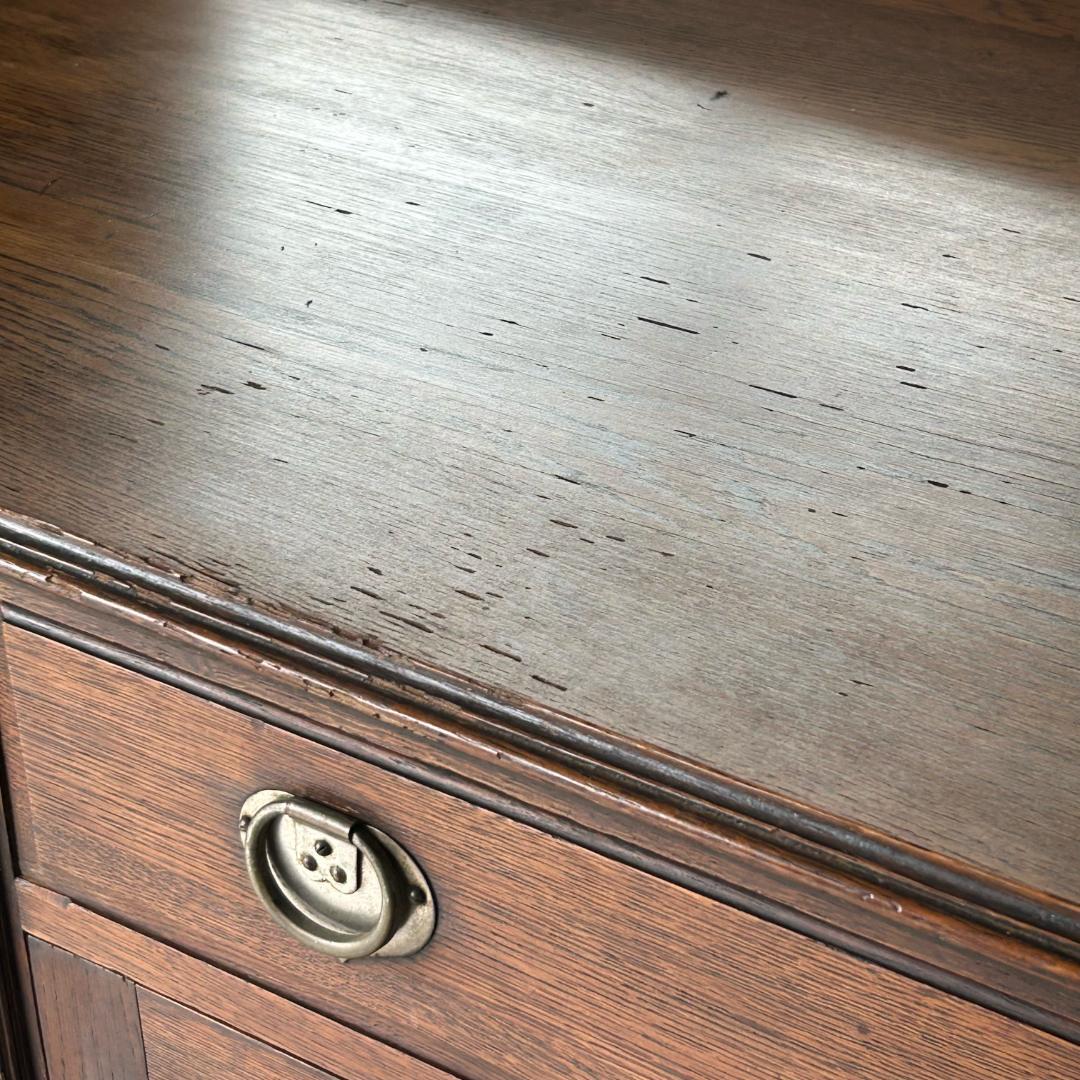 イギリス アンティーク 家具 ミラーバックサイドボード 1930年頃 609A