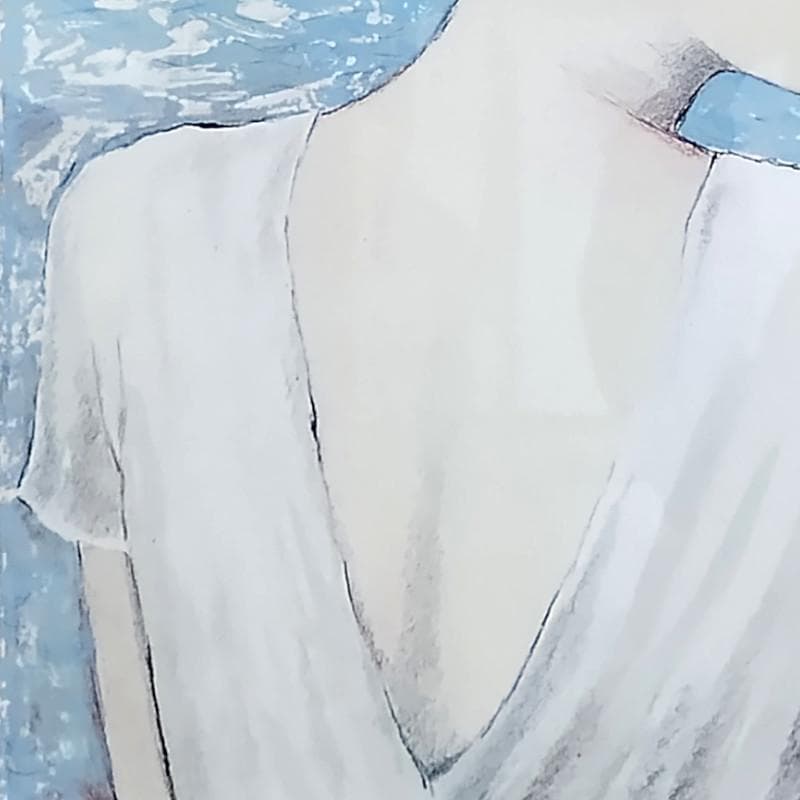 ☆カシニョール☆「黒い帽子のプロフィール」リトグラフ　MO判　54/200