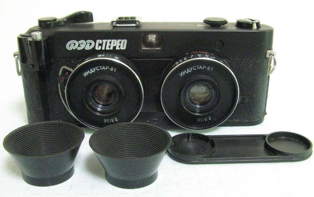 ★ロシアステレオカメラRussiaFEDCTEPEO FEDSTEREOフェド