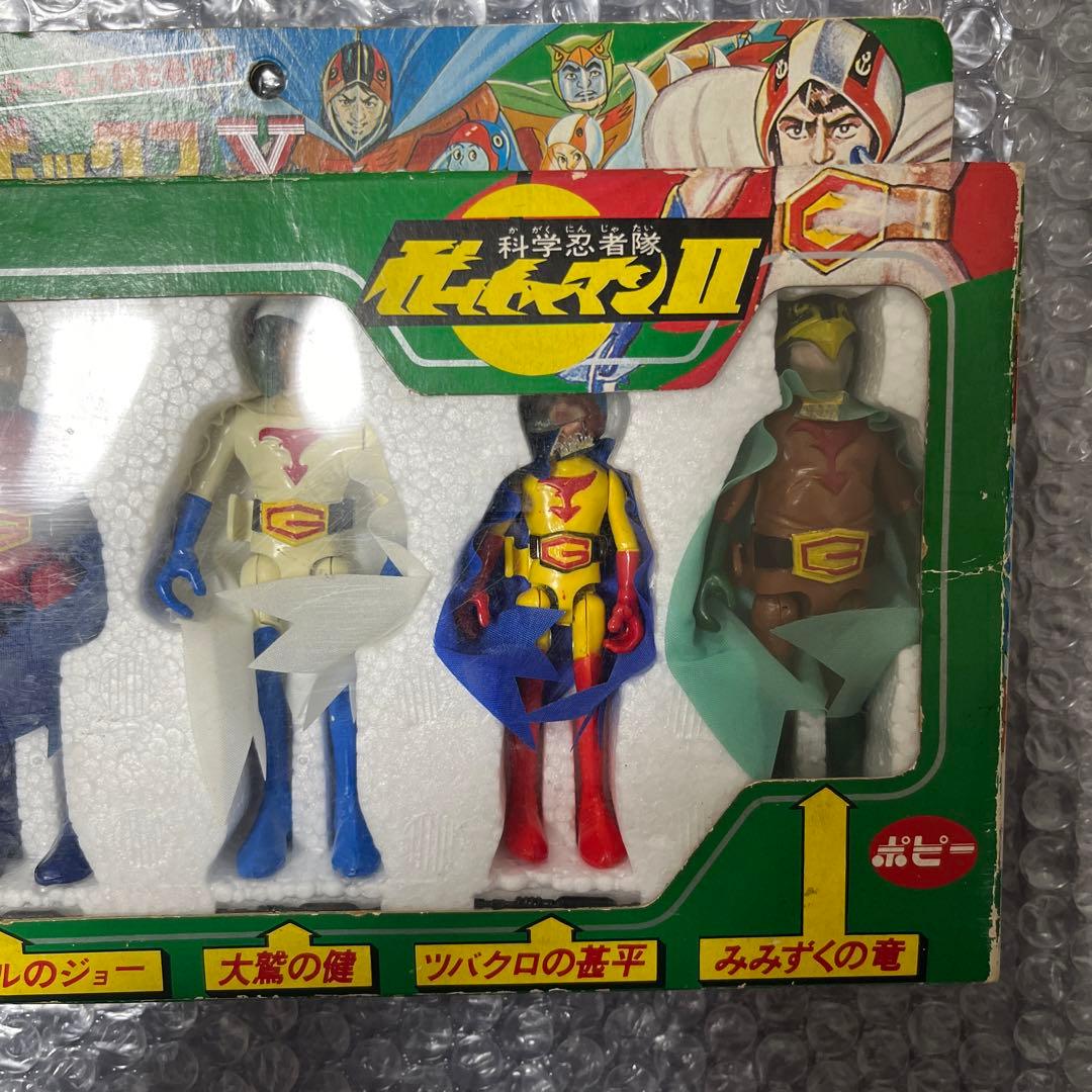 ⚠️激レア　当時物　科学忍者隊ガッチャマンII ヒーローボックスファイブ　ポピー