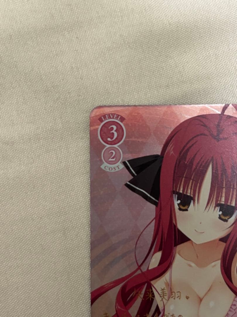 ヴァイスシュヴァルツロゼ 魅惑の姿 美羽 SP サイン ゆずソフト T