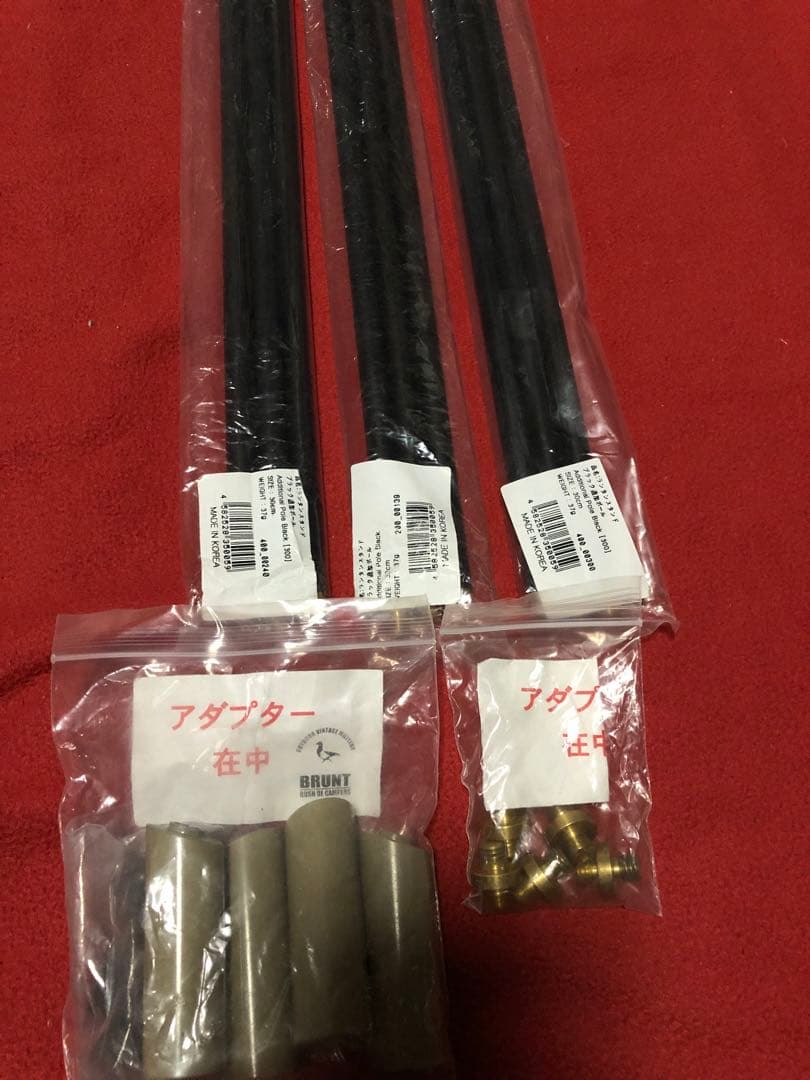 美品bushdebrunt ブラント　ジェームスフックL・チェックメイトLセット