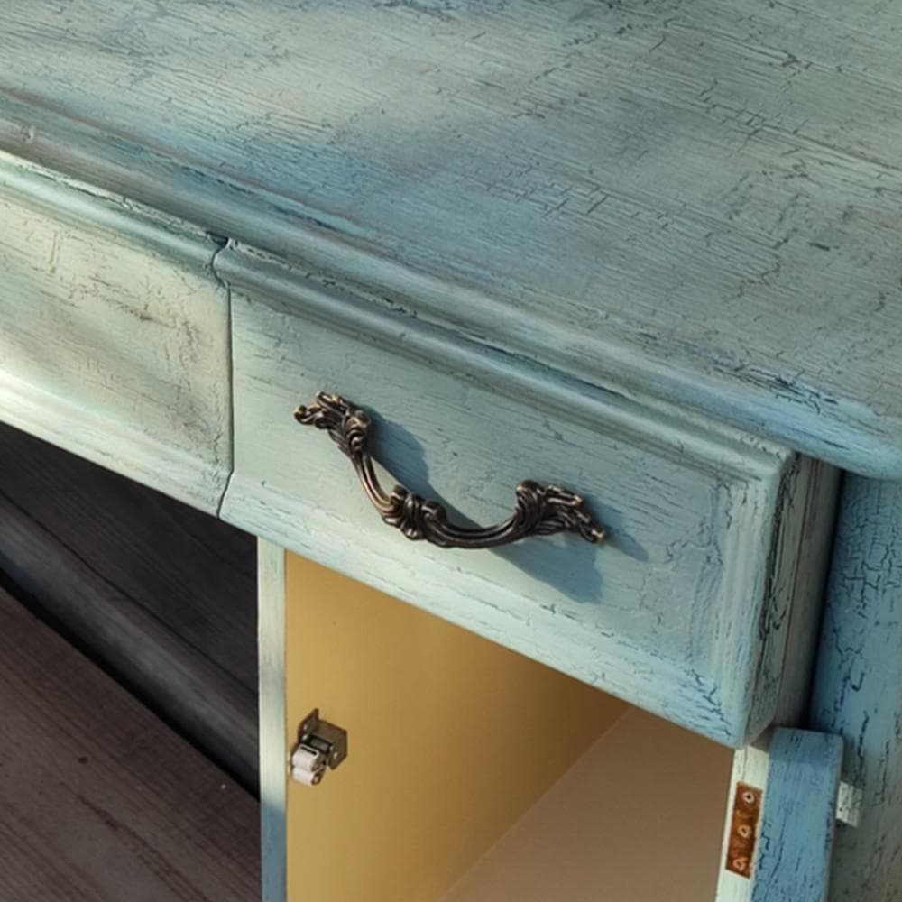 80年代 ドレッサー 再塗装 クラック塗装