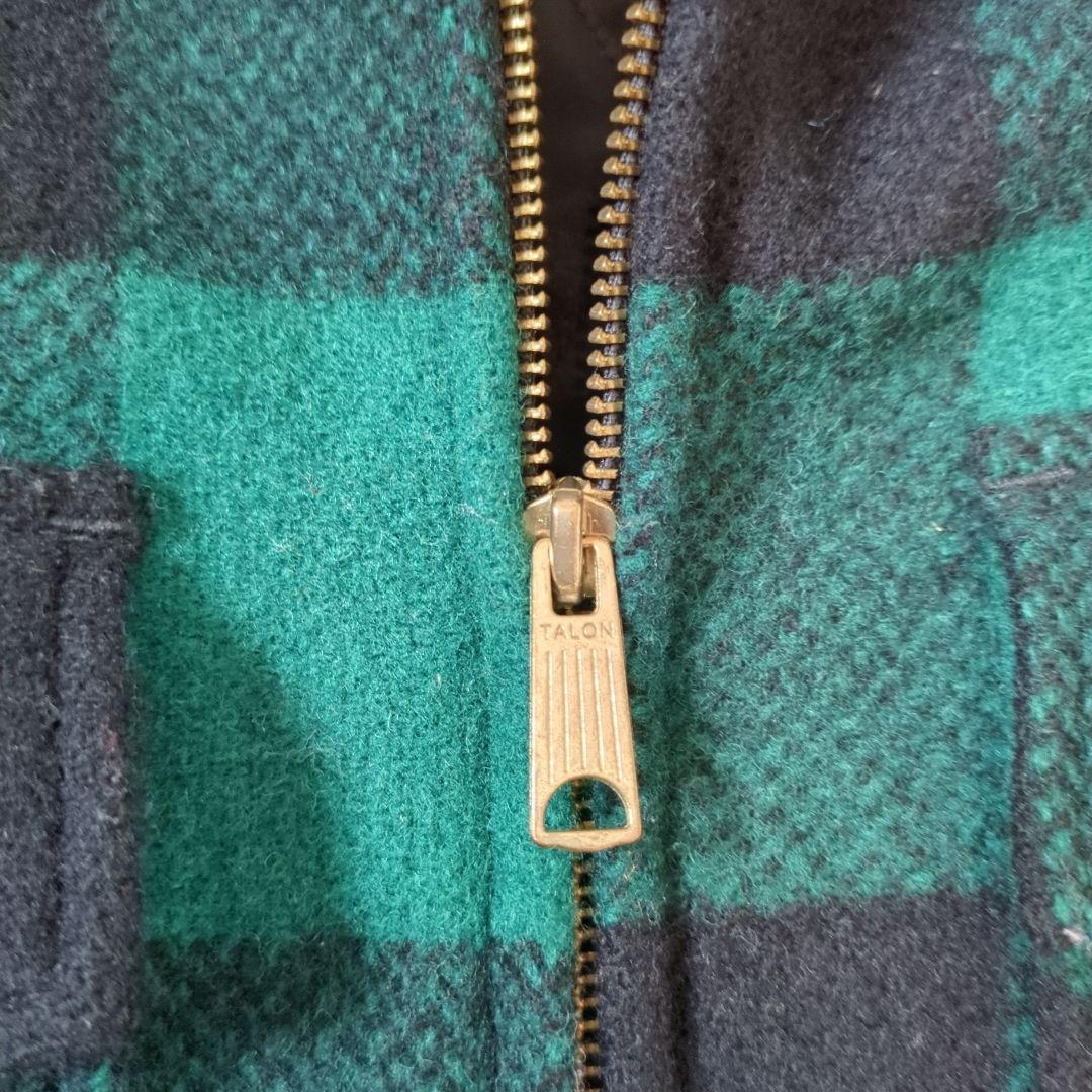 FIVE BROTHER ブロックチェック CPOジャケット キルティング M