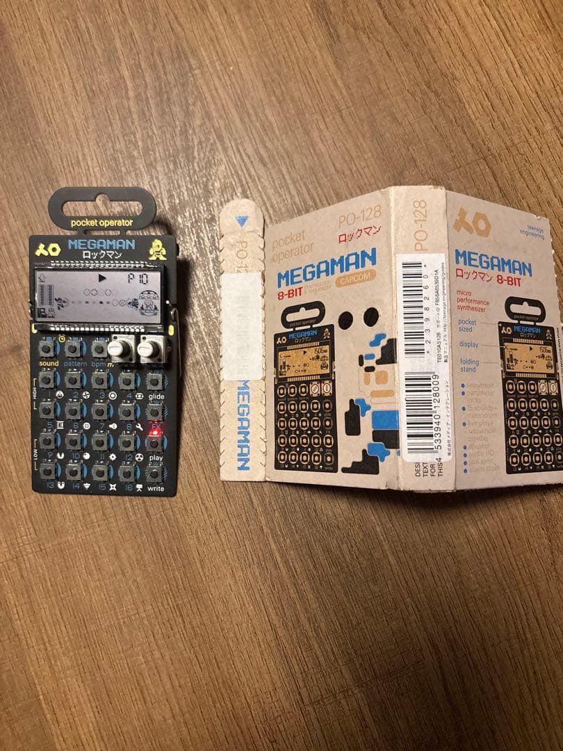 pocket operator MEGAMAN PO-128 ロックマン