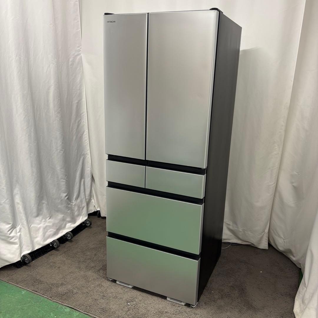 906❤️冷蔵庫　日立　500-600ℓ　大型　フレンチドア　綺麗　安い　設置無料