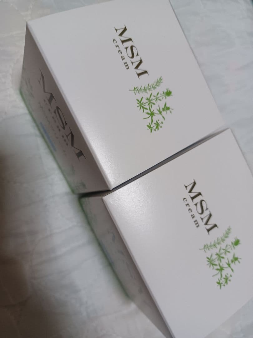 ハルメク❤MSMクリーム140g入り×2個セット☆新品未使用