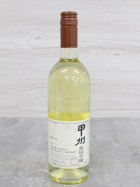 ▲未開栓 5本セット サントリー 登美の丘ワイナリー 甲州ワイン