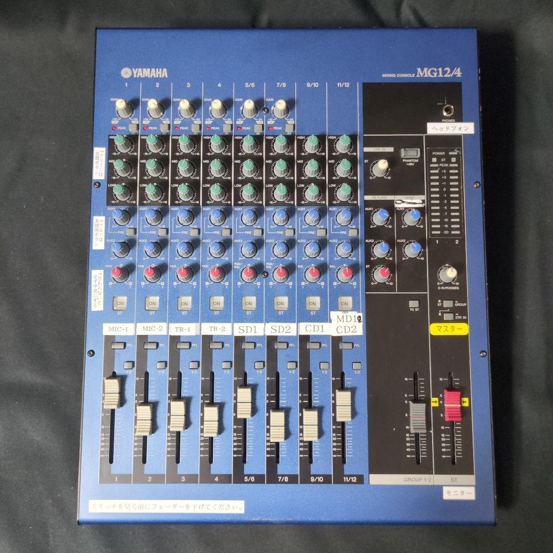 配信機器・PA機器・レコーディング機器 YAMAHA MG12/4