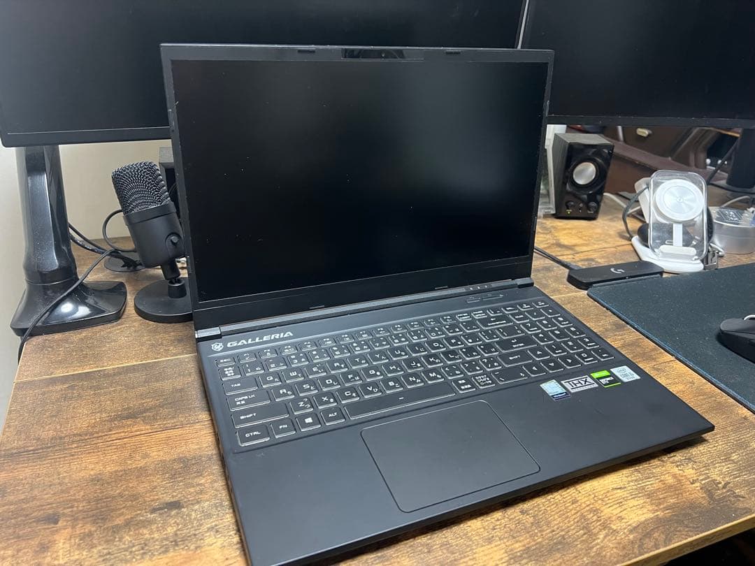 ガレリア　ゲーミングノートPC GCL1650ti