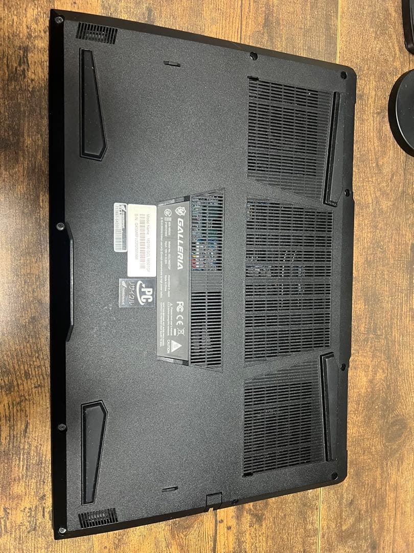 ガレリア　ゲーミングノートPC GCL1650ti