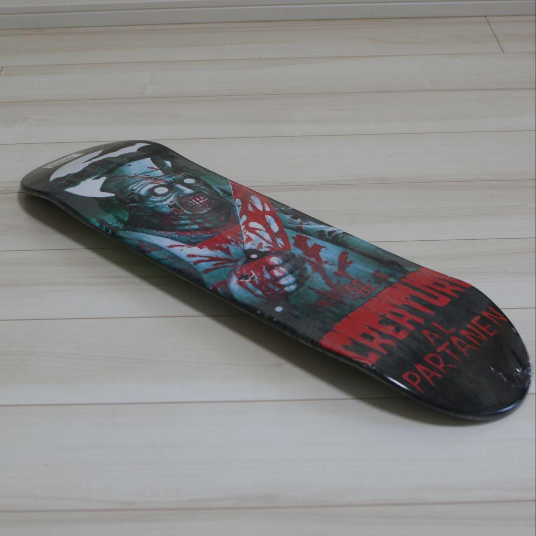 8.0 creature クリーチャー スケボー スケートボード デッキ 未使用