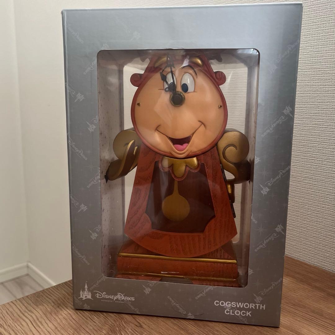 週末限定！ディズニー Disney Parks コグスワース置き時計 箱付き