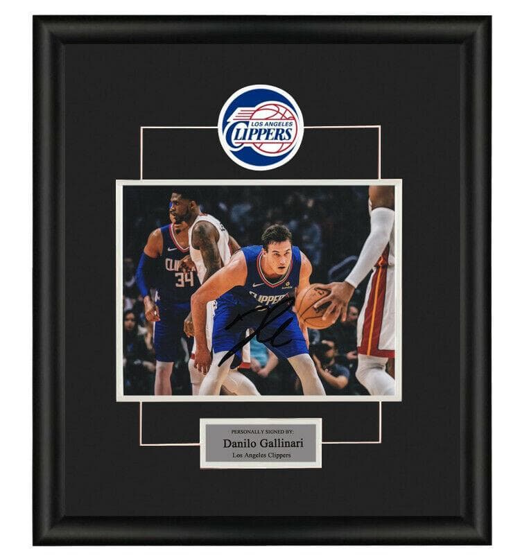 直筆サイン入り写真 ダニーロ・ガリナリ ロサンゼルス・クリッパーズ SA鑑定済