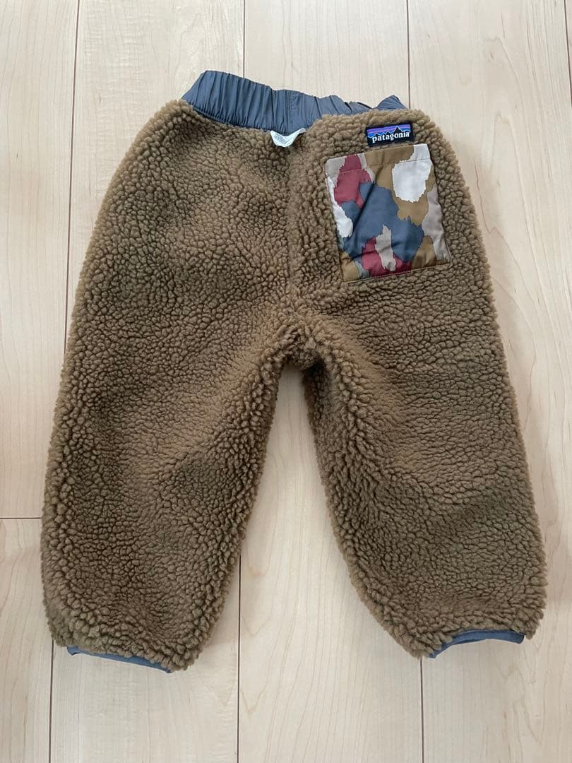 【値下げ】パタゴニア リバーシブル フーディ 2T 上下セット アウター パンツ