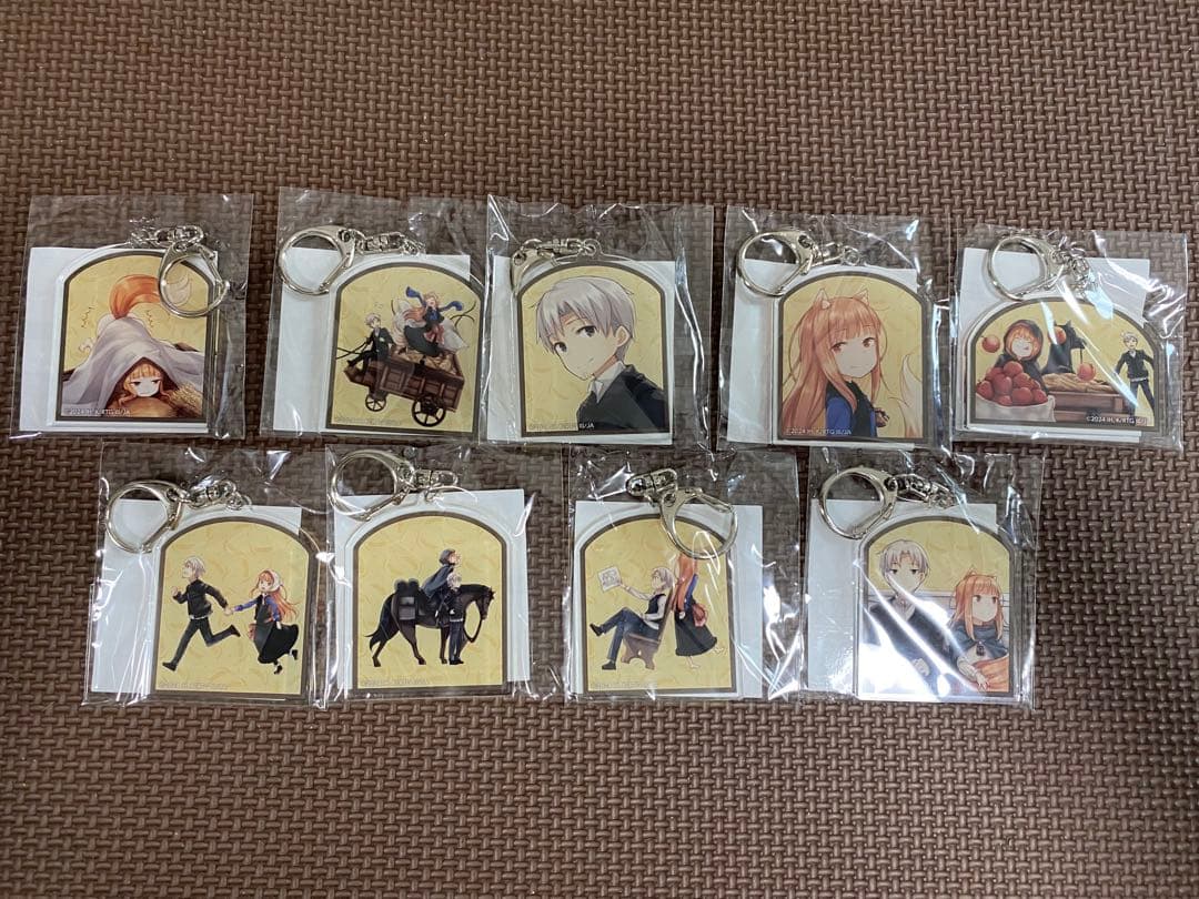 狼と香辛料 くじ引き堂 くじ vol.2 C賞 アクリルキーホルダー 全9種