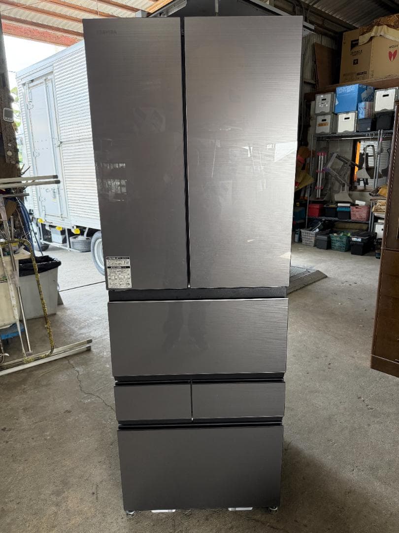 美品 TOSHIBA GR-Y460FZ 冷蔵庫 461L 2025年製