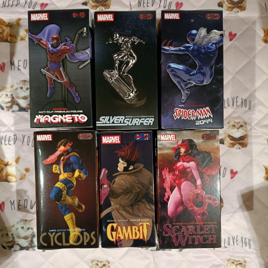 マーベル フィギュア　6体セット