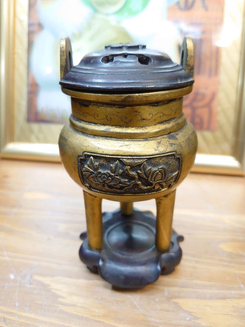 中国製 アンティーク 香炉