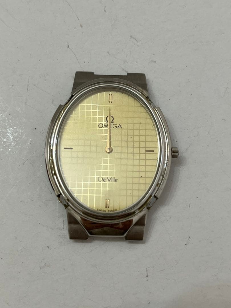 オメガ OMEGA DEVILLE デビル クオーツ 電池式 メンズ　②