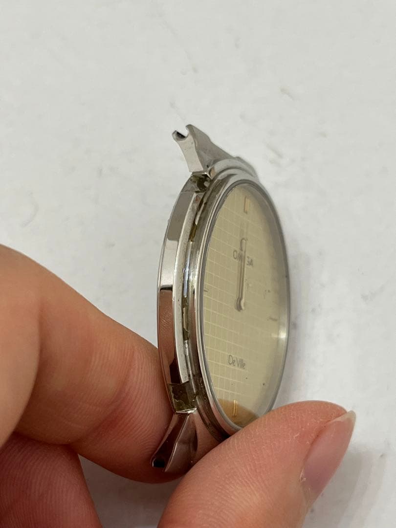 オメガ OMEGA DEVILLE デビル クオーツ 電池式 メンズ　②