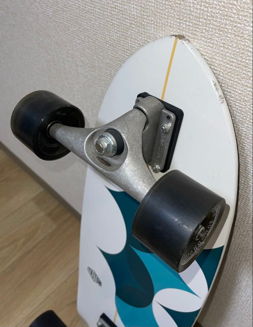 CARVER TRITON　サーフボード　サーフスケート　ホワイト　青　29㌅