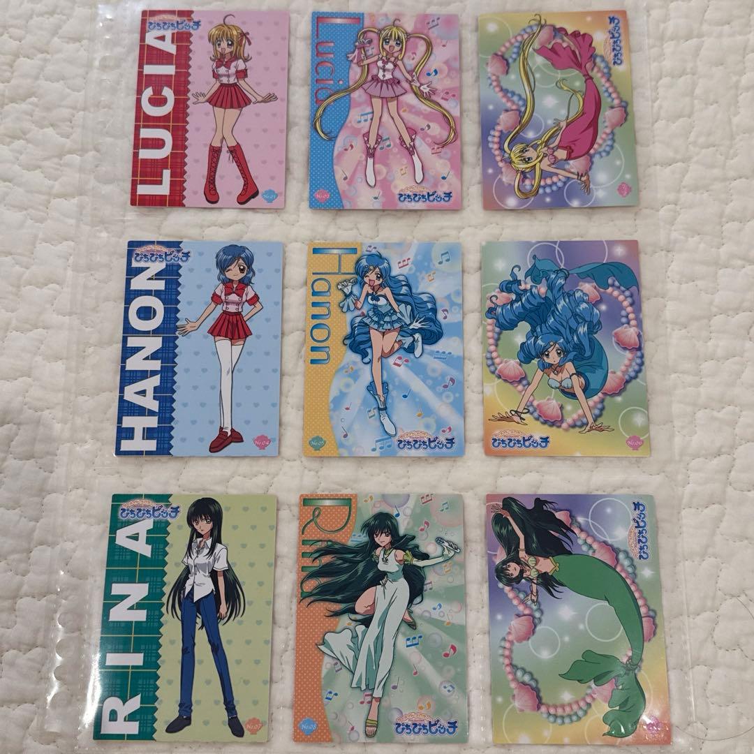 レア　当時品　ぴちぴちピッチ　トレーディングカード　ノーマルコンプリート全45枚