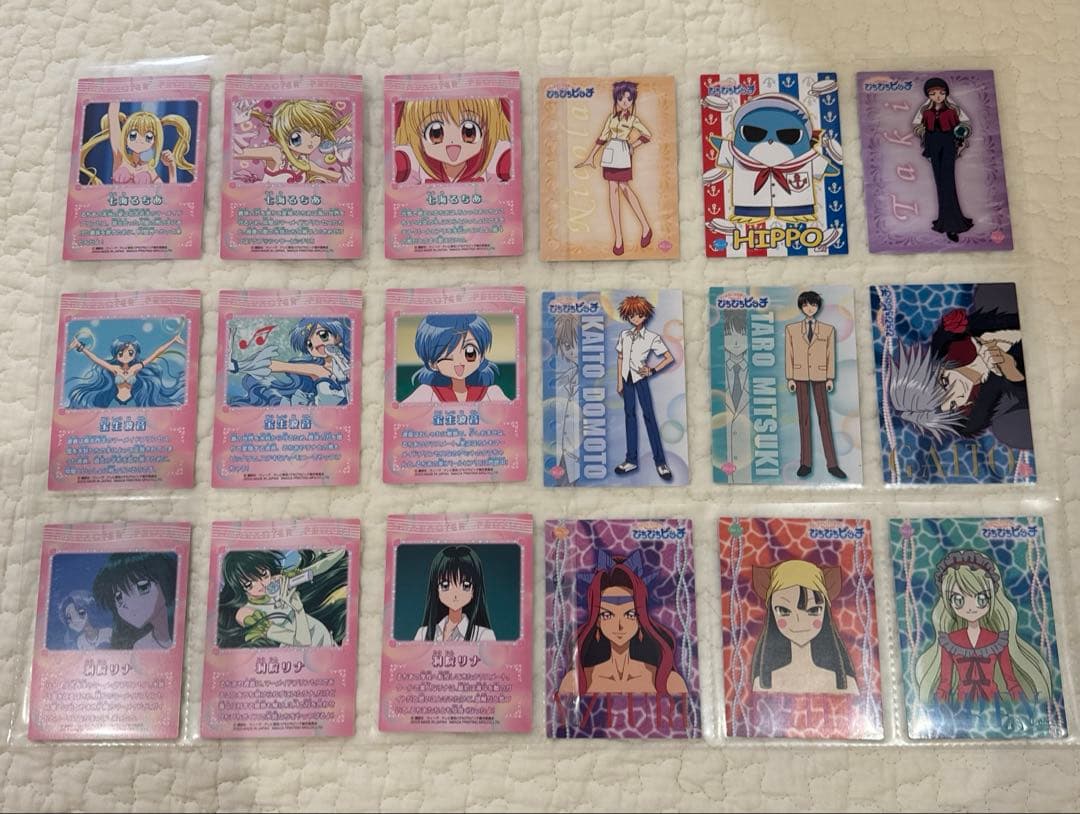 レア　当時品　ぴちぴちピッチ　トレーディングカード　ノーマルコンプリート全45枚