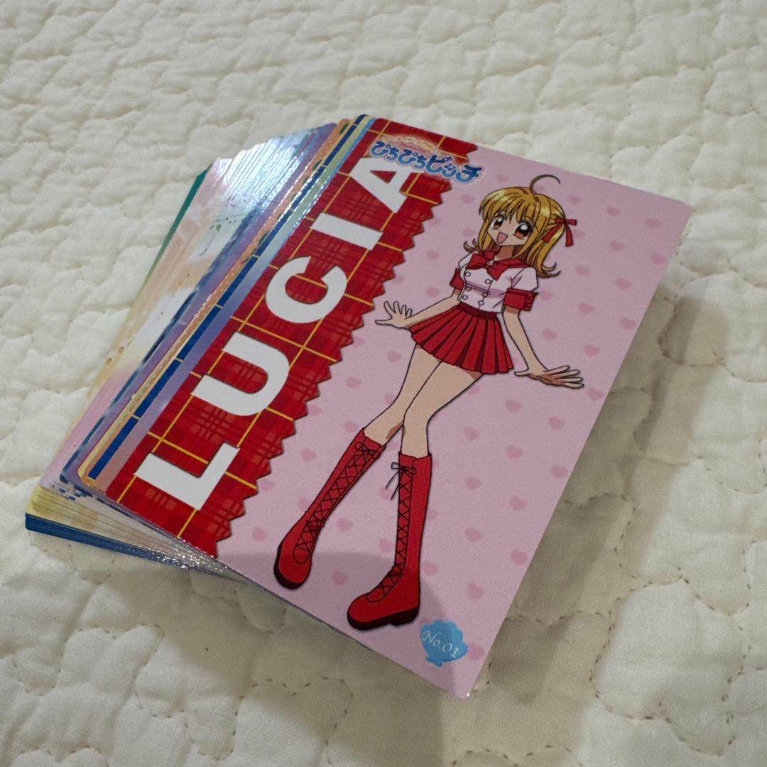 レア　当時品　ぴちぴちピッチ　トレーディングカード　ノーマルコンプリート全45枚