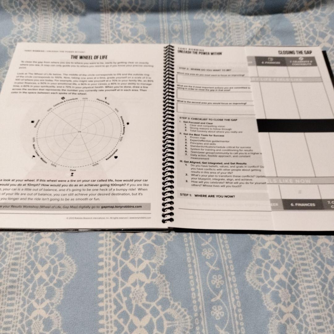Tony Robbins UPWテキストブック