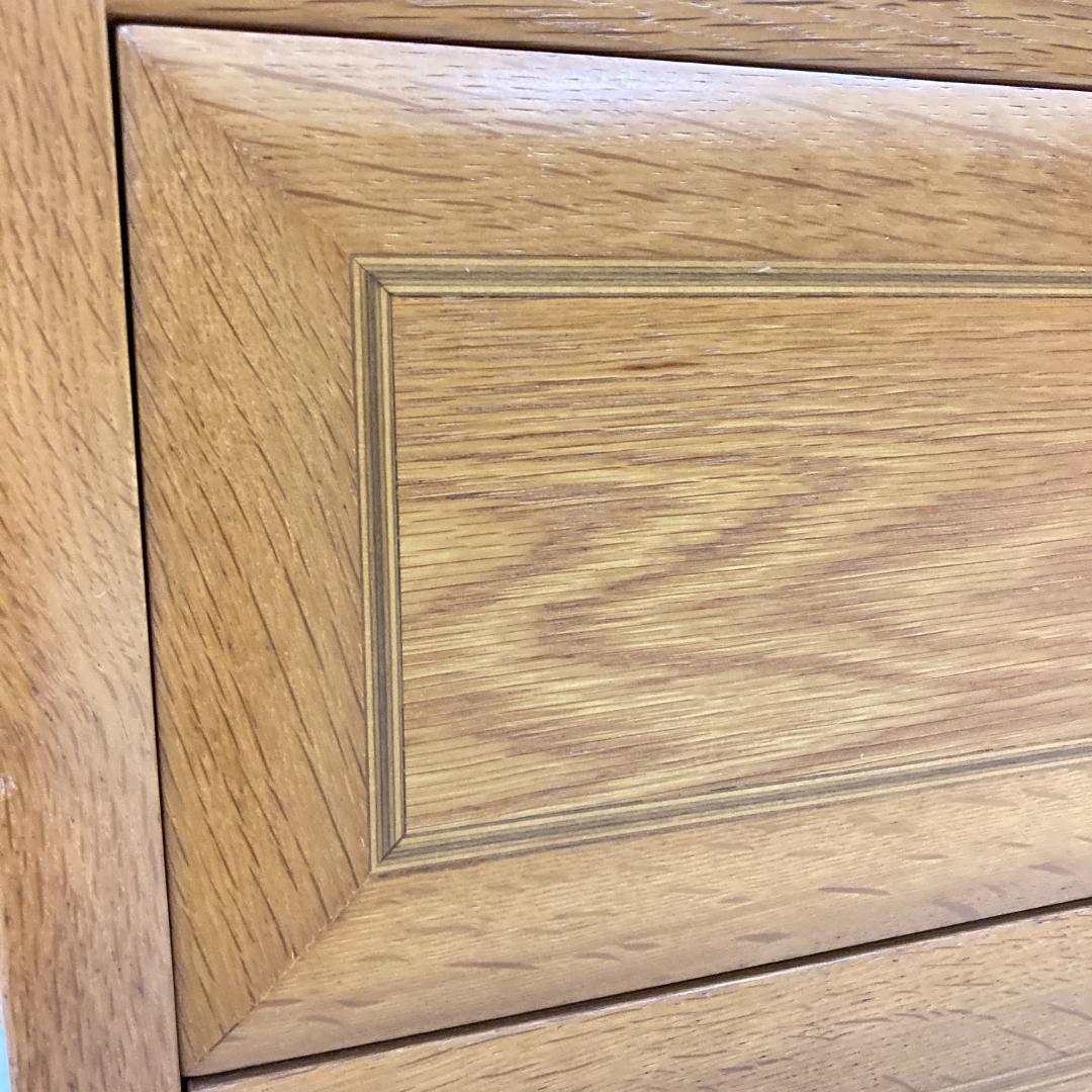 【オールドカリモク】ヴィンテージ　飾り棚　コレクションケース　キャビネット