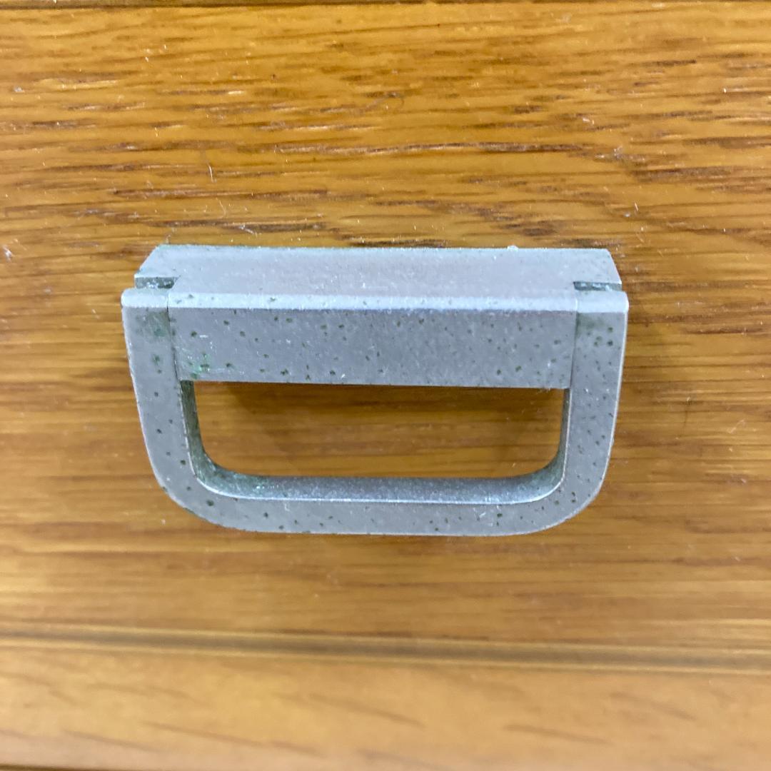 【オールドカリモク】ヴィンテージ　飾り棚　コレクションケース　キャビネット