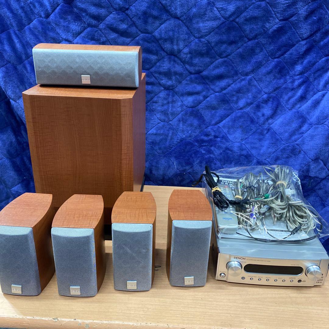 美品　DENON ホームシアターシステム　2005’