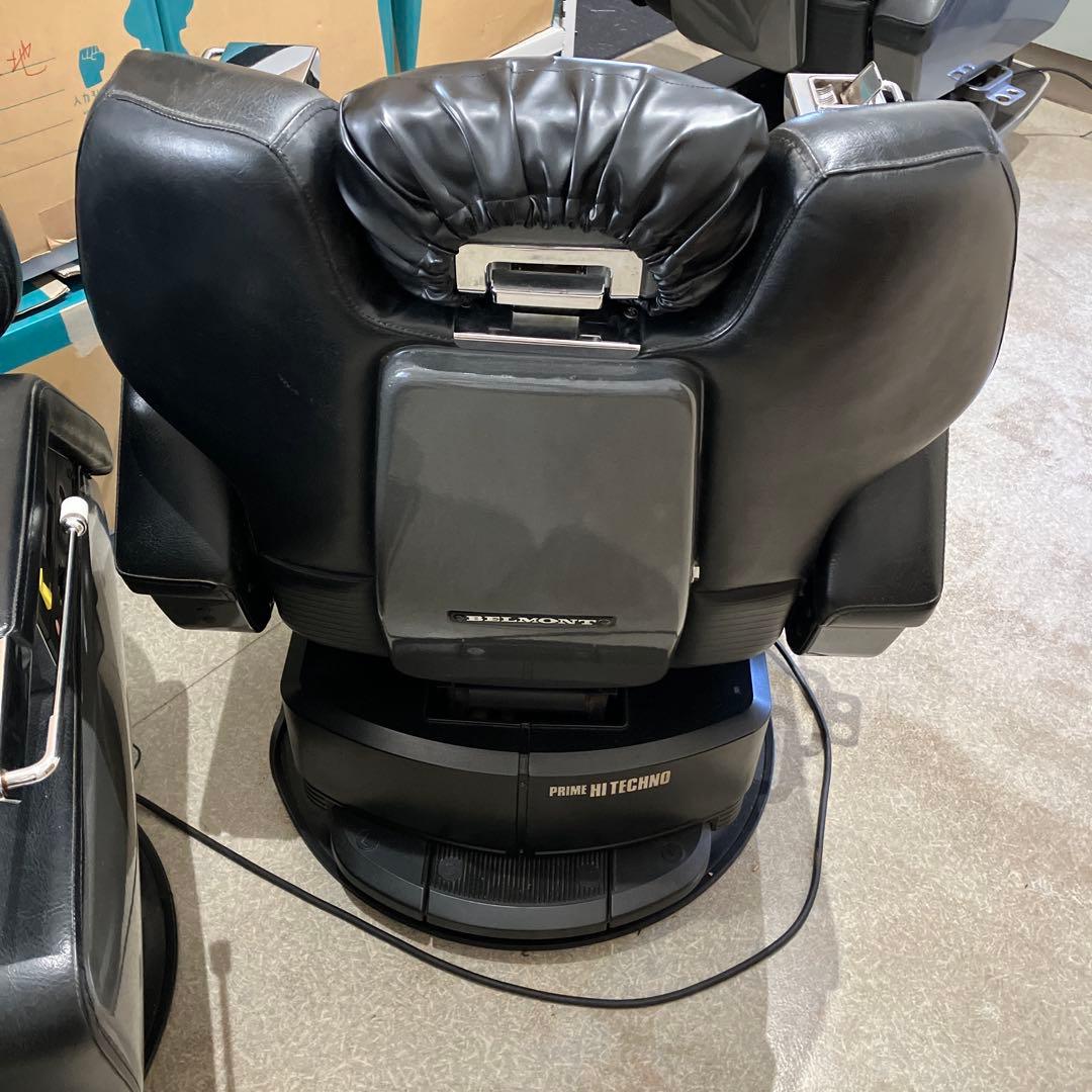 タカラベルモント理容椅子 プライムハイテクノ オートリターン中古②