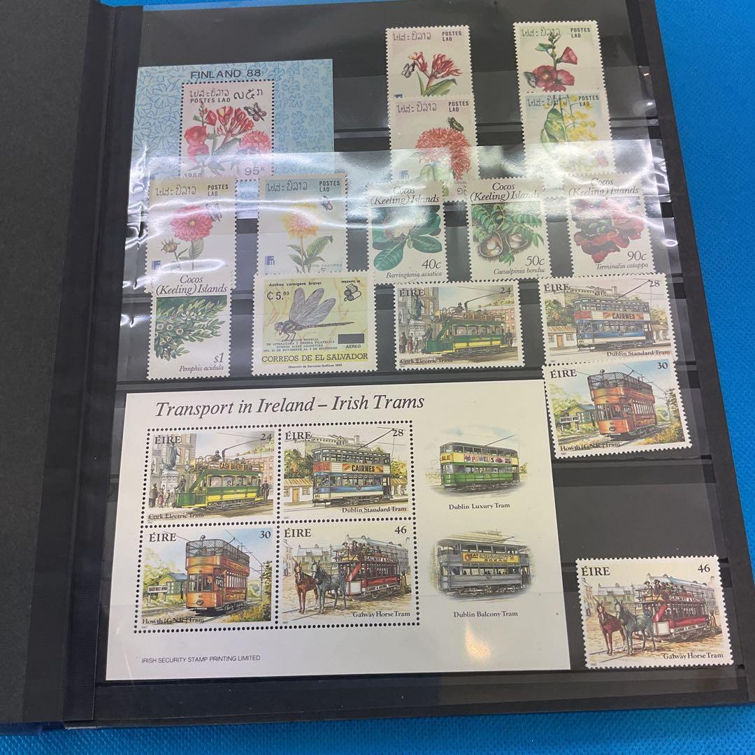 使用済み　切手　プレスリー　花　動物　乗り物　　　　　　　　　1235