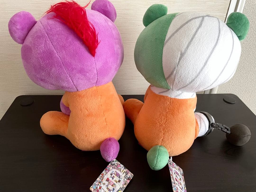 チャックスGP グルーミー ナンバカ ぬいぐるみ(4体セット)